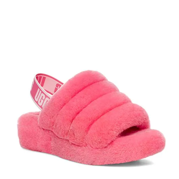 נעלי בית UGG Fluff Yeah Slide Pink נשים