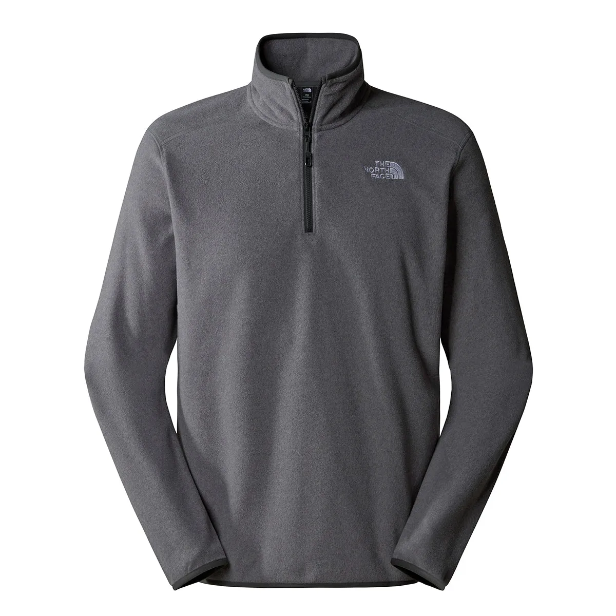 100 Glacier Quarter Zip Fleece - Tnf Medium Grey