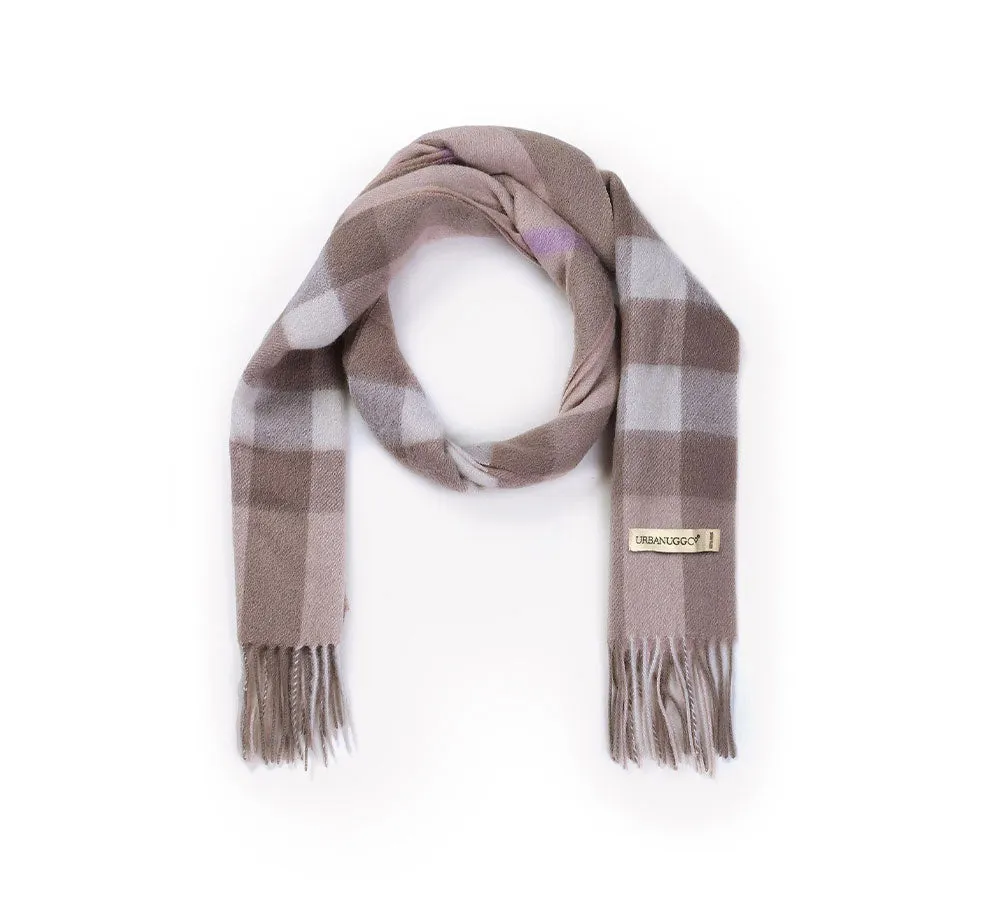 100% Wool Scarf Plaid