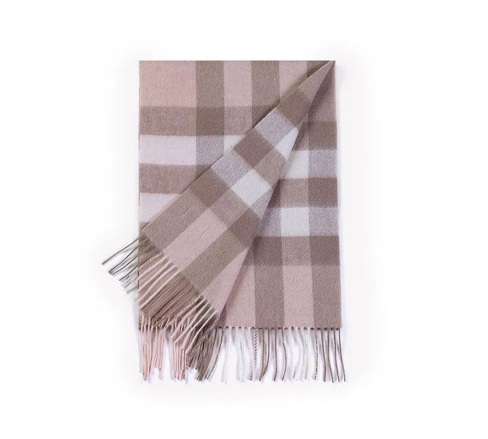 100% Wool Scarf Plaid