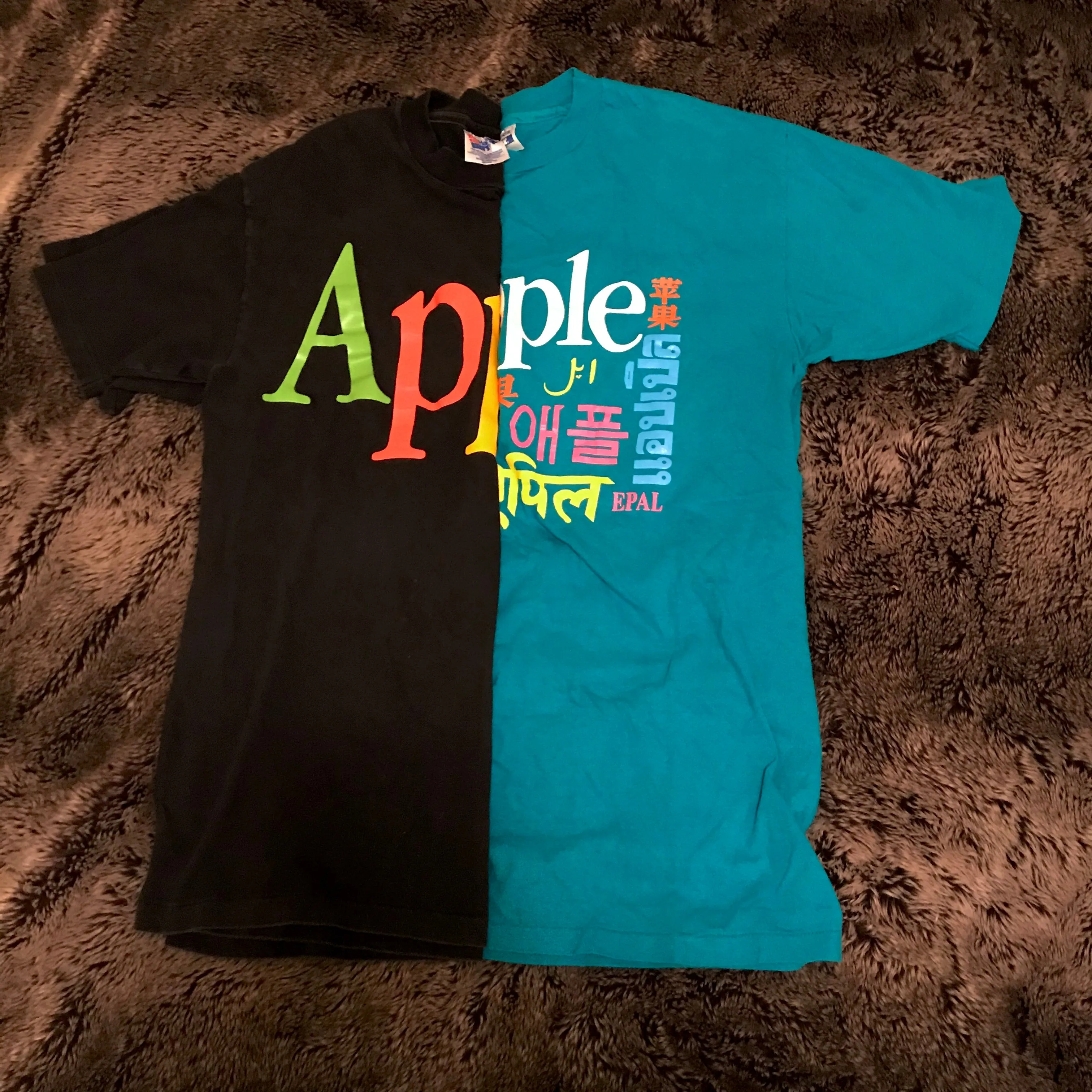 1980s Apple Logo Single Stitched Tee