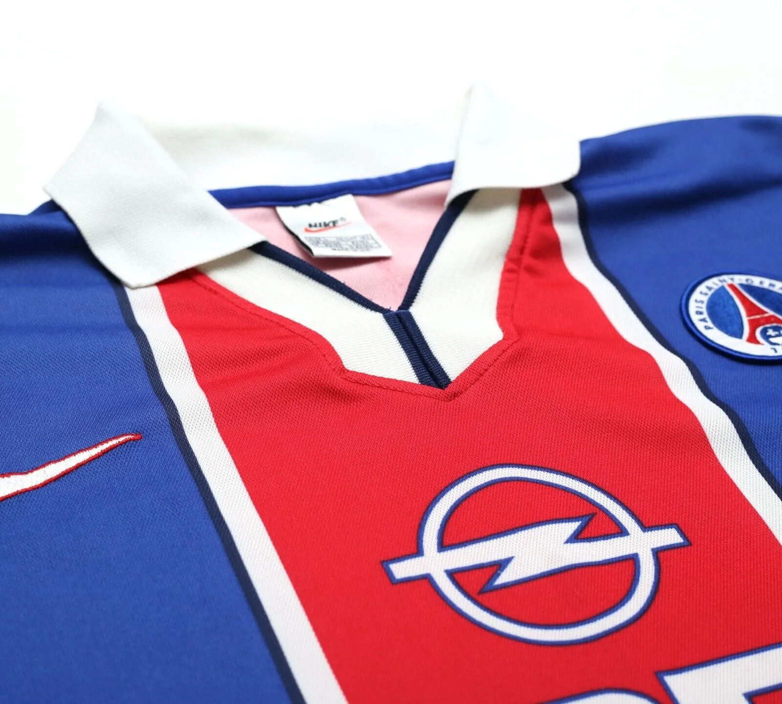 1997/98 PSG Vintage Nike Home Football Shirt Jersey (L)