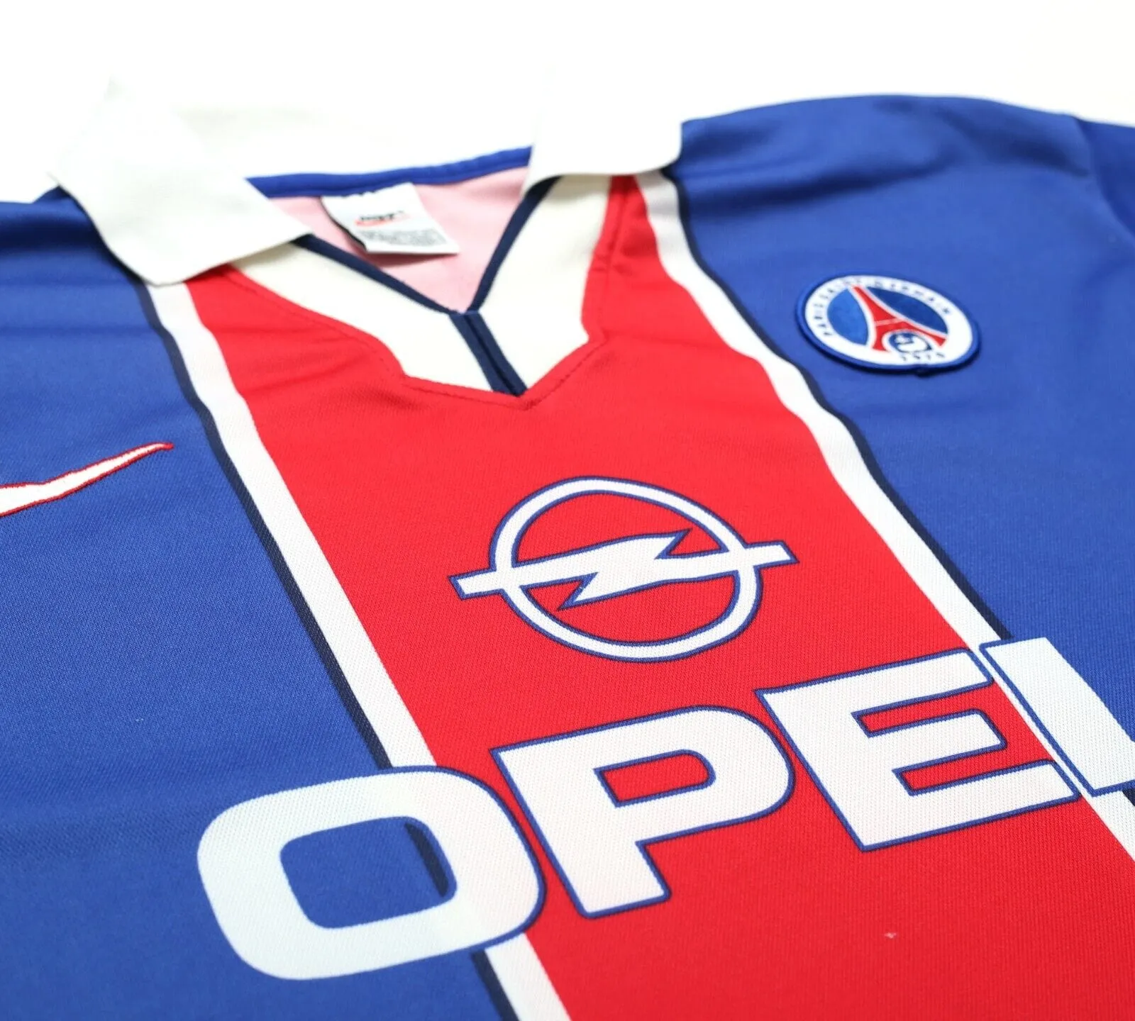 1997/98 PSG Vintage Nike Home Football Shirt Jersey (L)