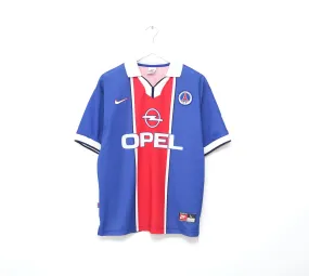 1997/98 PSG Vintage Nike Home Football Shirt Jersey (L)