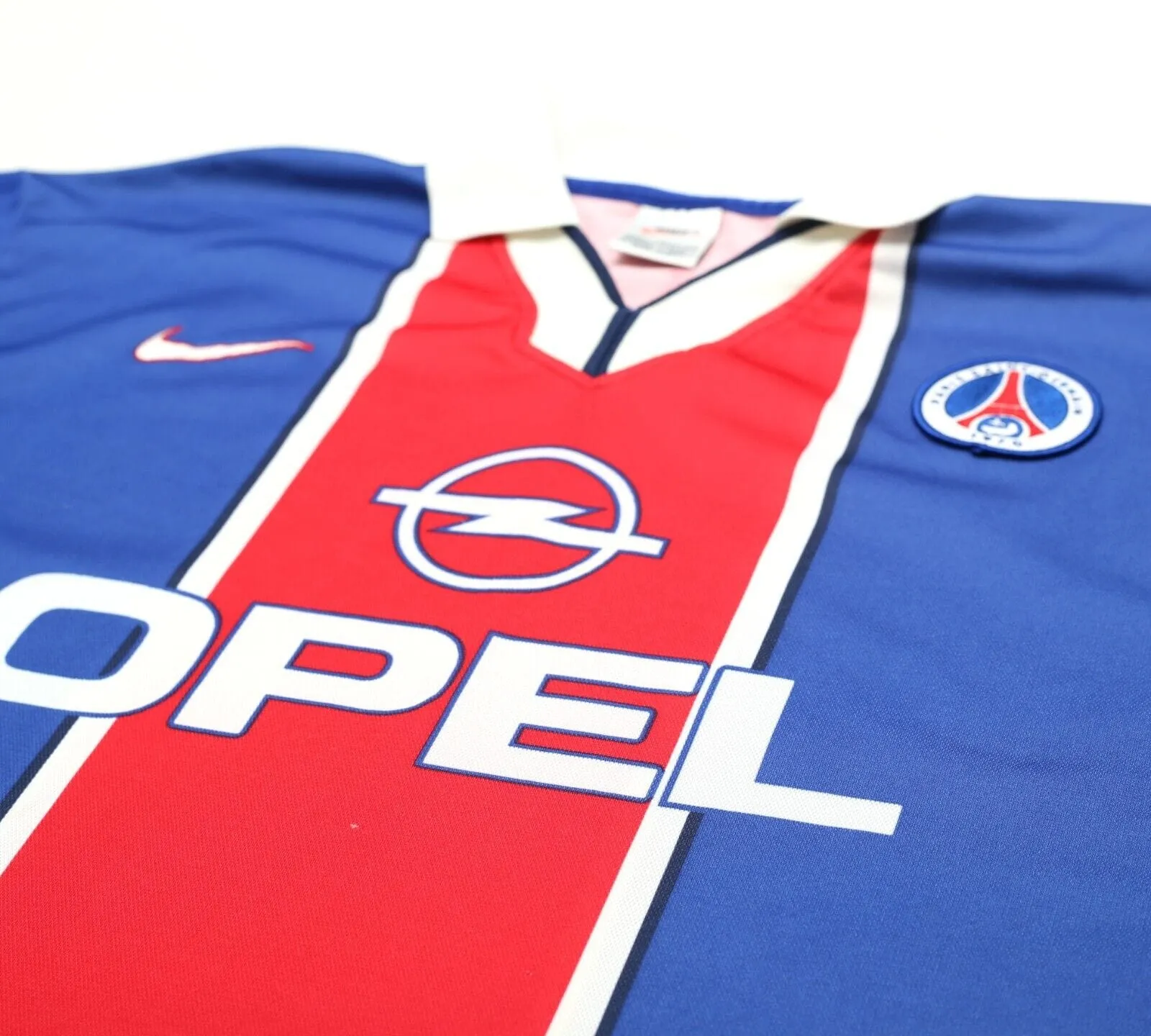 1997/98 PSG Vintage Nike Home Football Shirt Jersey (L)