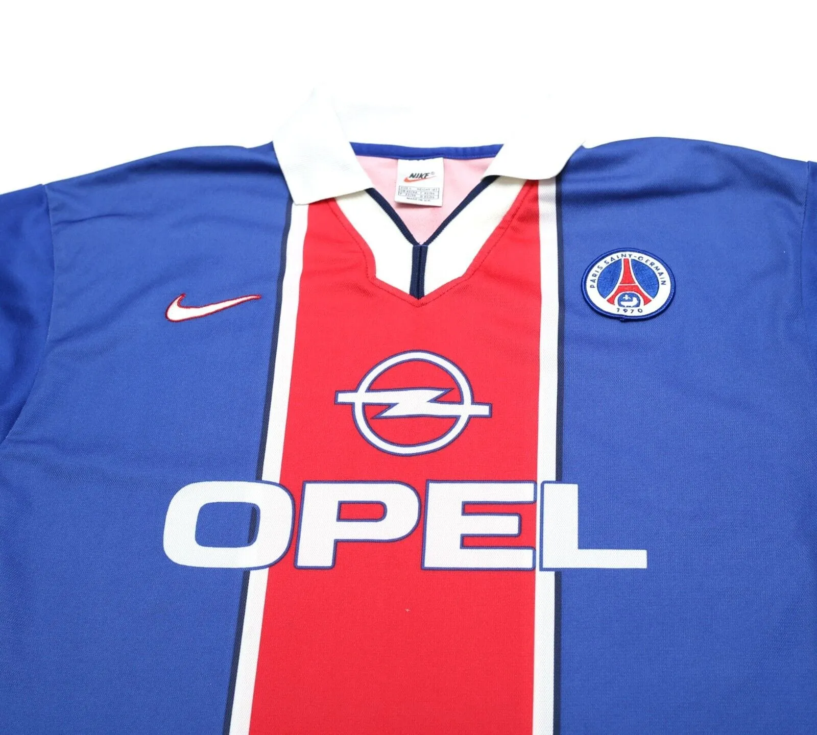 1997/98 PSG Vintage Nike Home Football Shirt Jersey (L)