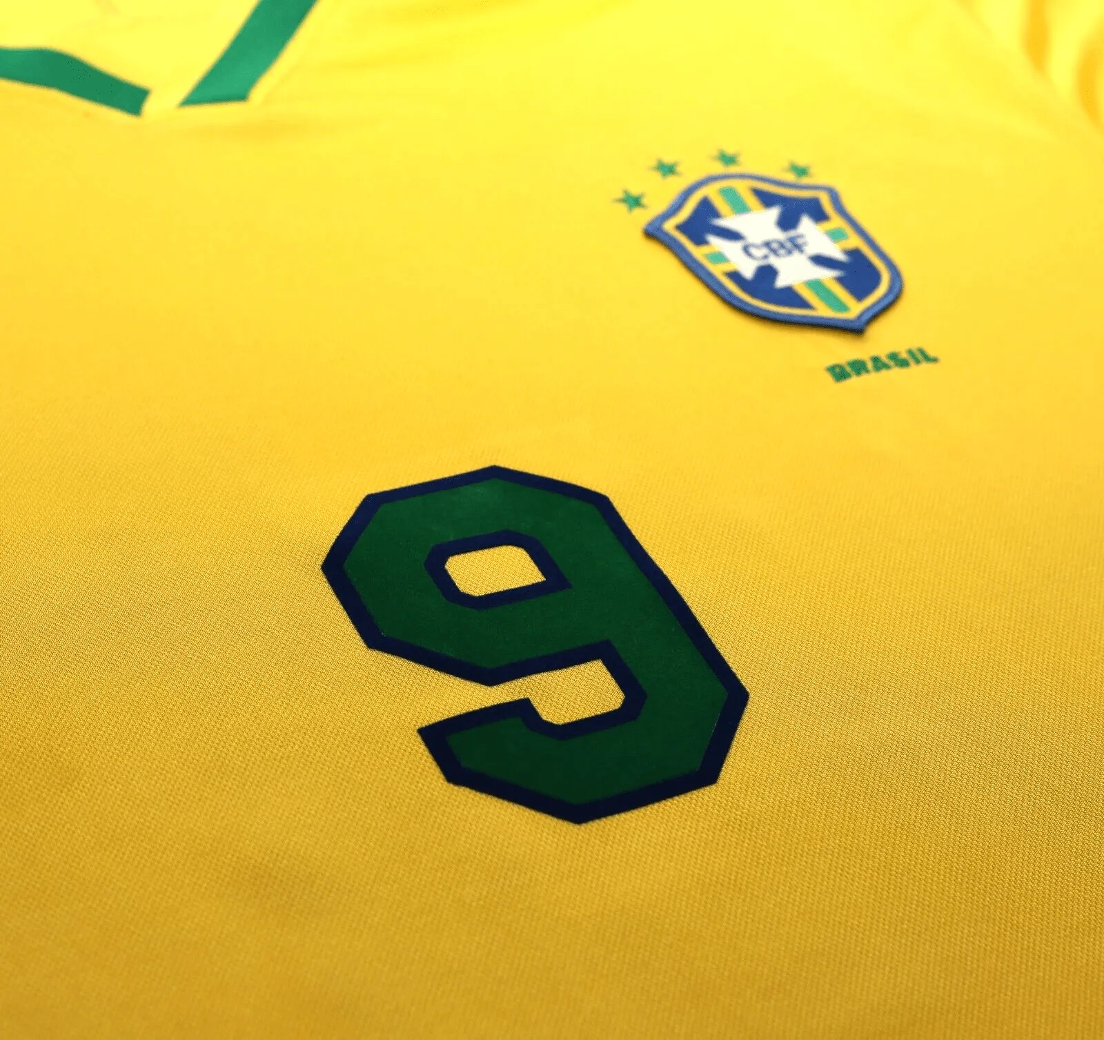 1997/98 RONALDO #9 Brazil Vintage Nike Home Football Shirt (XL) Le Tournoi