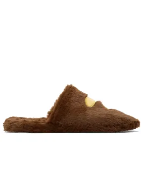 Brown A Bathing Ape Head Slippers - High-quality Comfortable Footwear