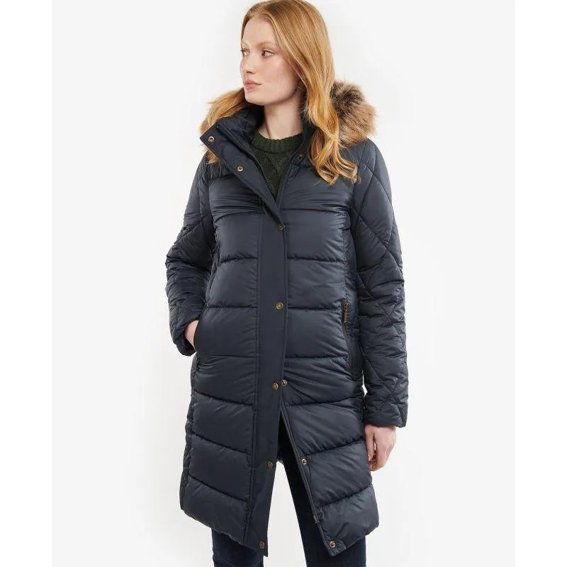 Barbour Daffodil Ladies Quilted Jacket - Dark Navy