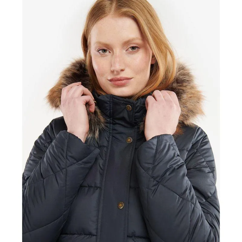 Barbour Daffodil Ladies Quilted Jacket - Dark Navy