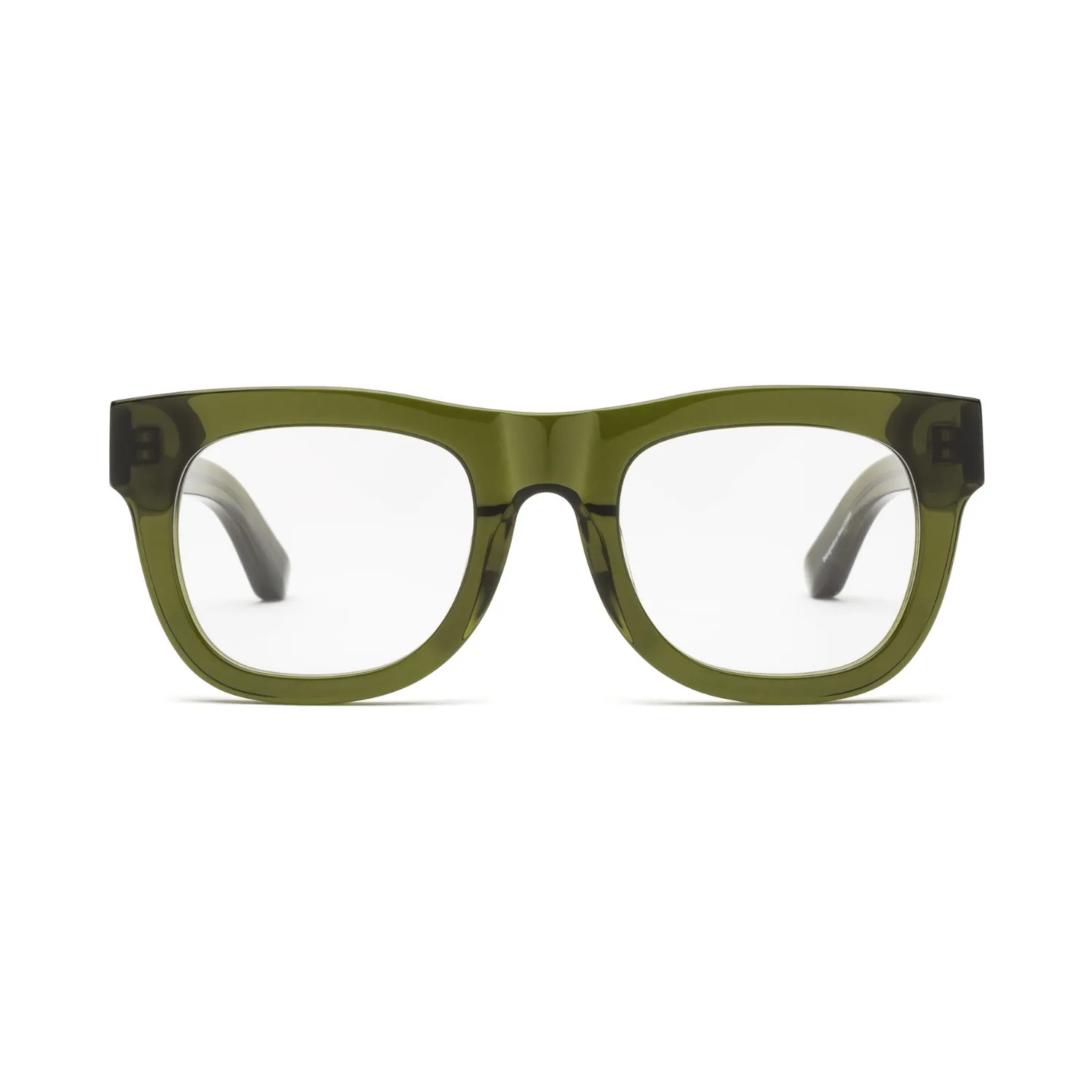 Caddis D28 Reading Glasses Heritage Green Thick Frame