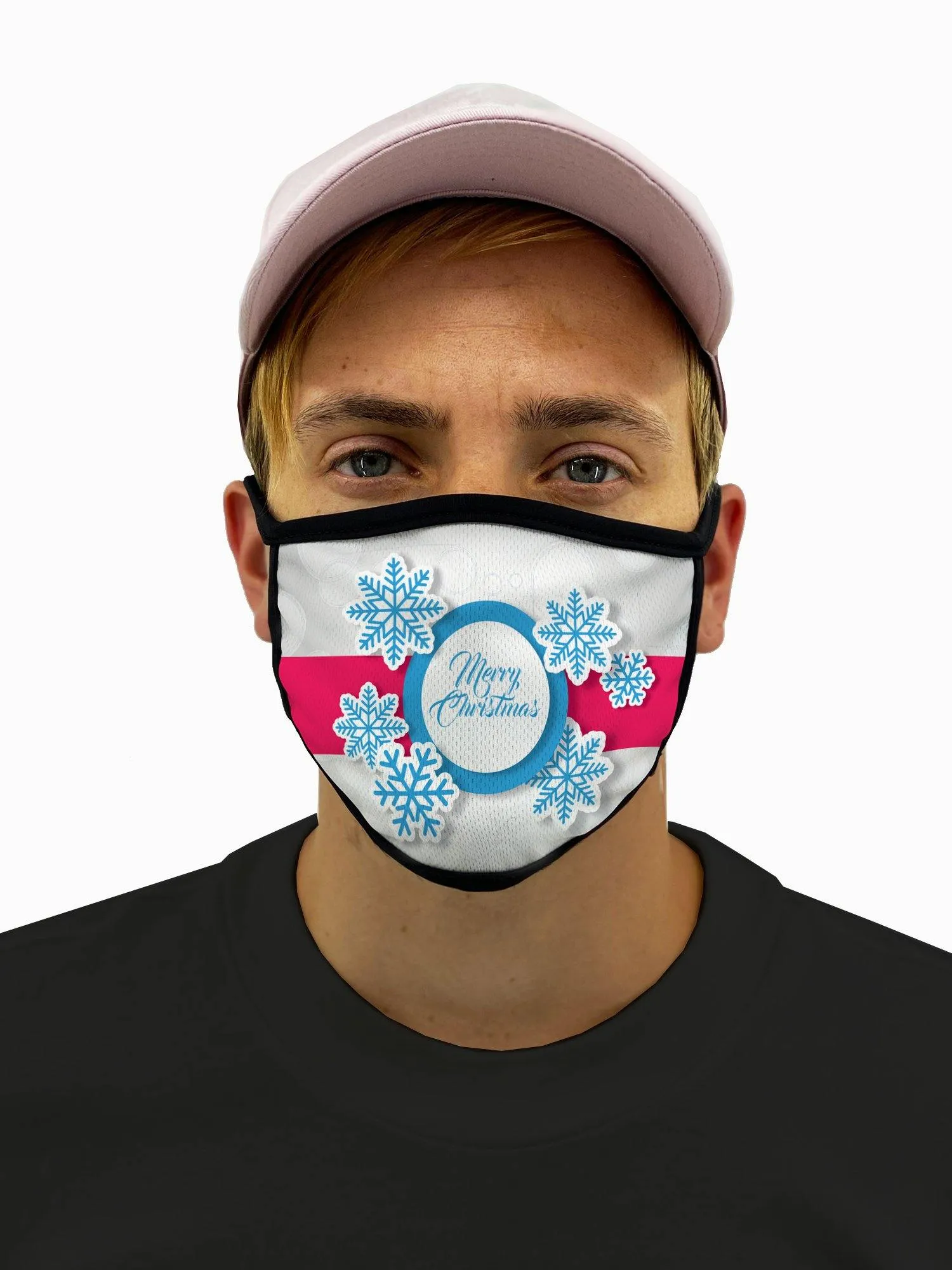 Christmas Present Mask with Filter Pocket