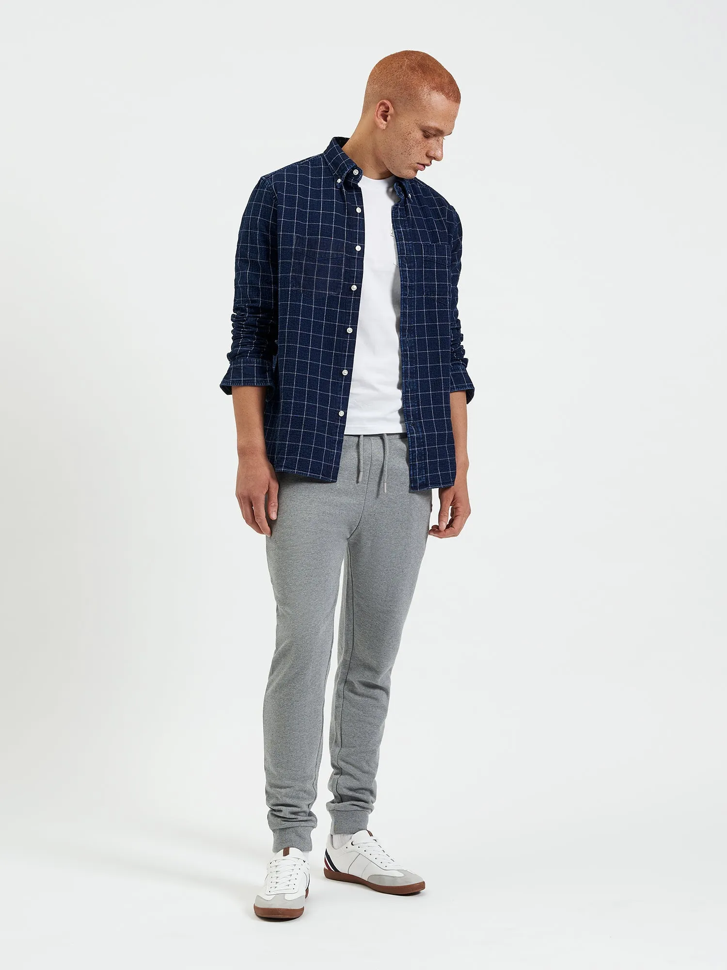 Dalston Blues Beatnik Overshirt - Indigo