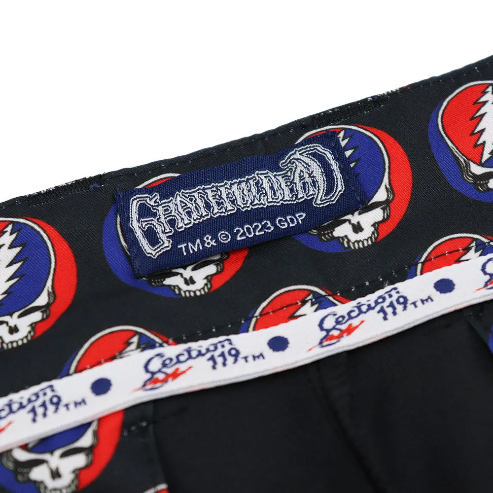 Grateful Dead | Elevated Hybrid Shorts | Black