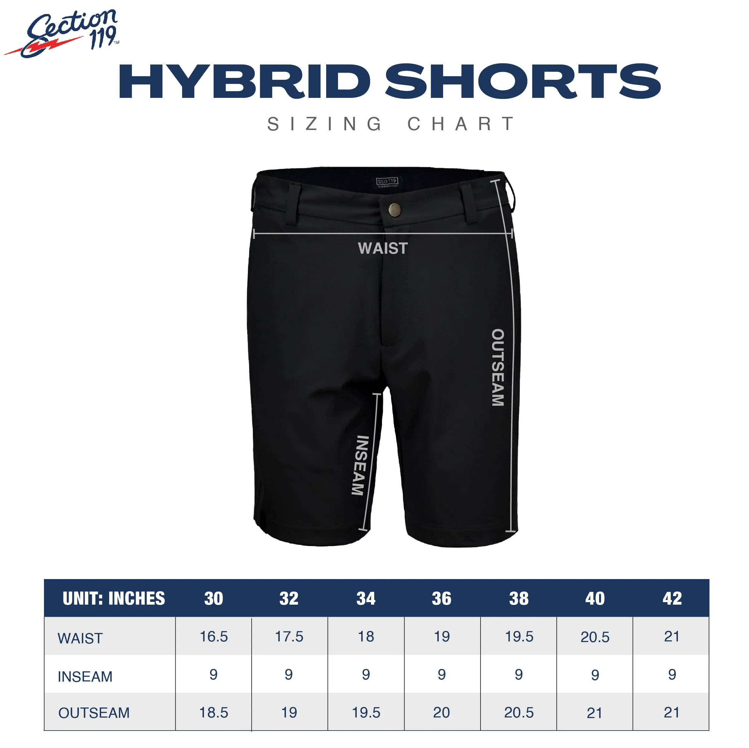 Grateful Dead | Elevated Hybrid Shorts | Black