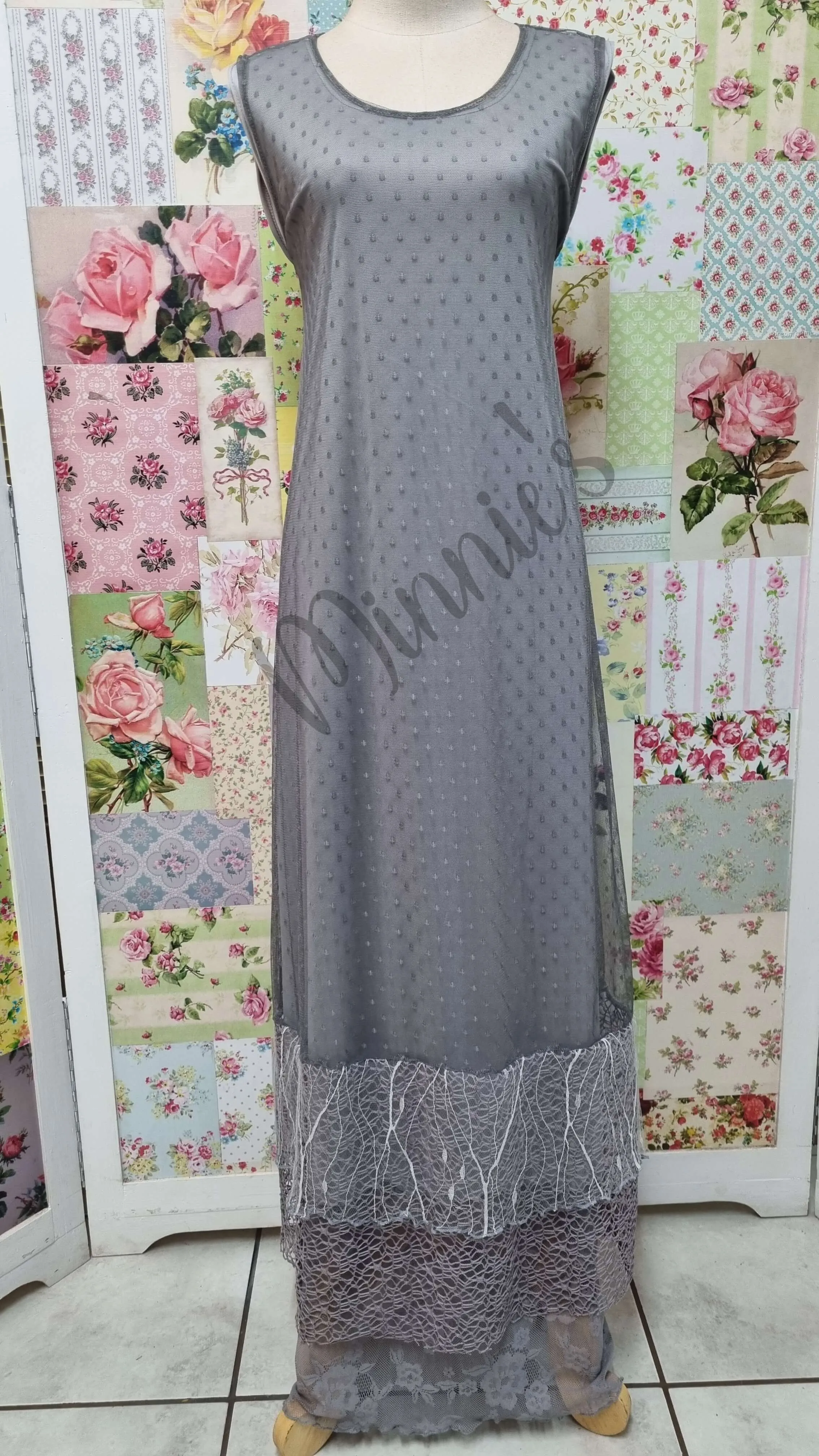 Grey 3-Piece Dress Set LR0526