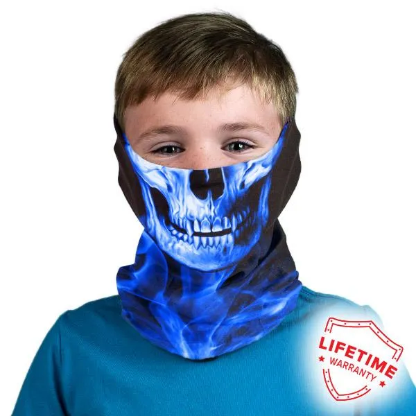 Kids Shields  | Skull Tech | Blue Crow