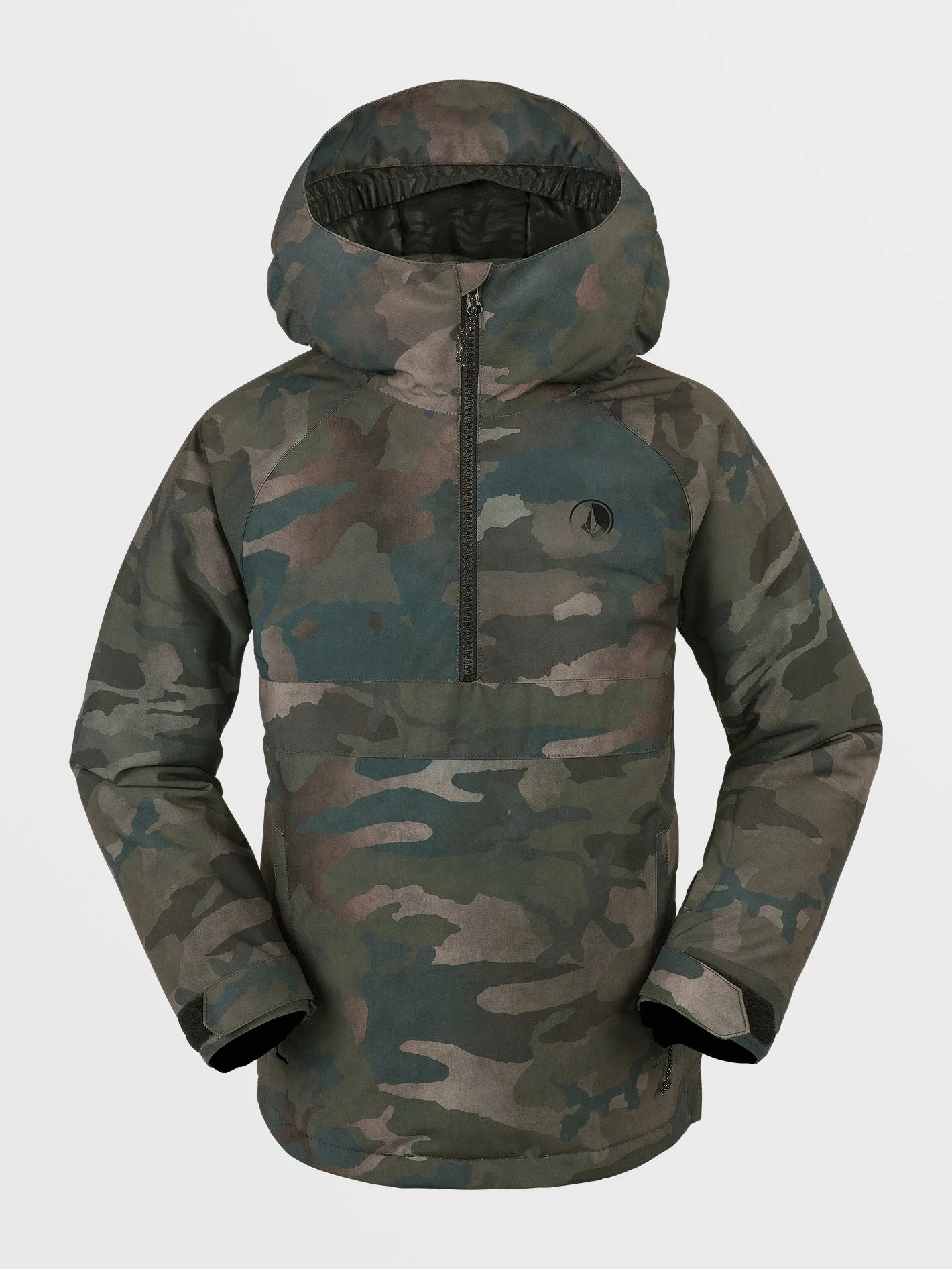 Kids Sluff Insulated Pullover - Cloudwash Camo