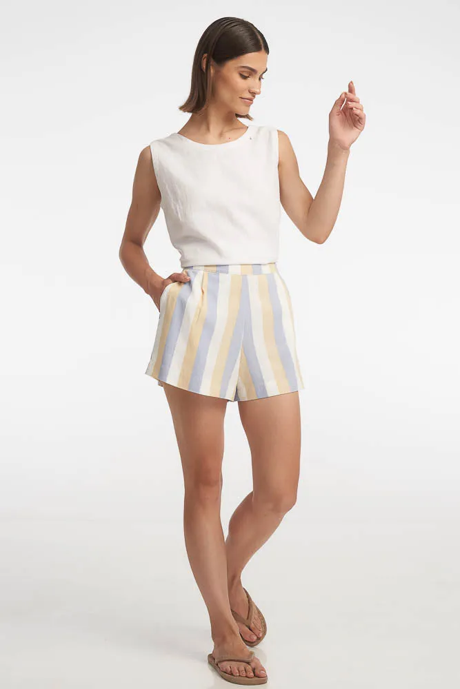 Kinsley  Shorts / Sky Streaks