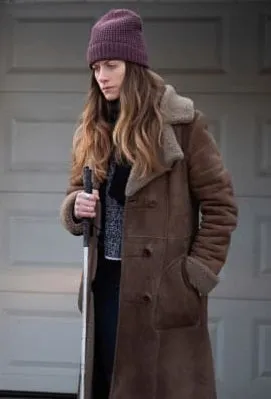 Murphy Mason Shearling Coat In The Dark