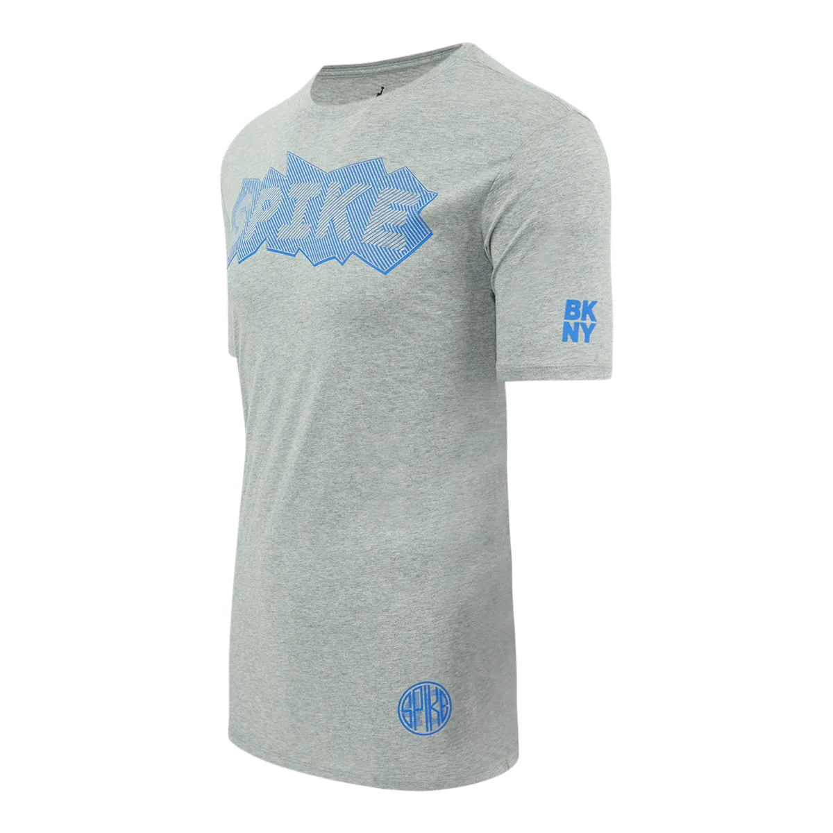 Nike Jordan Men's Air Spike 40 BKNY T-Shirt Grey L