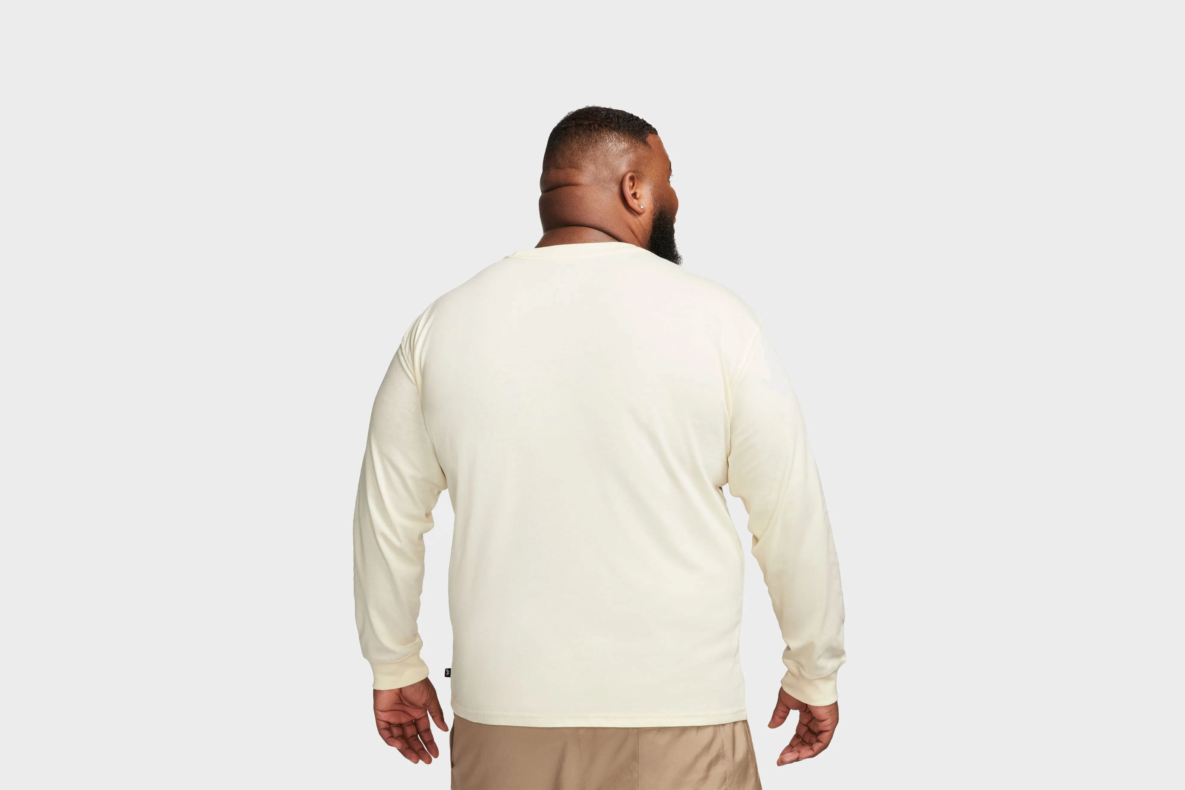 Nike SB Long Sleeve Skate T-Shirt (Coconut Milk)