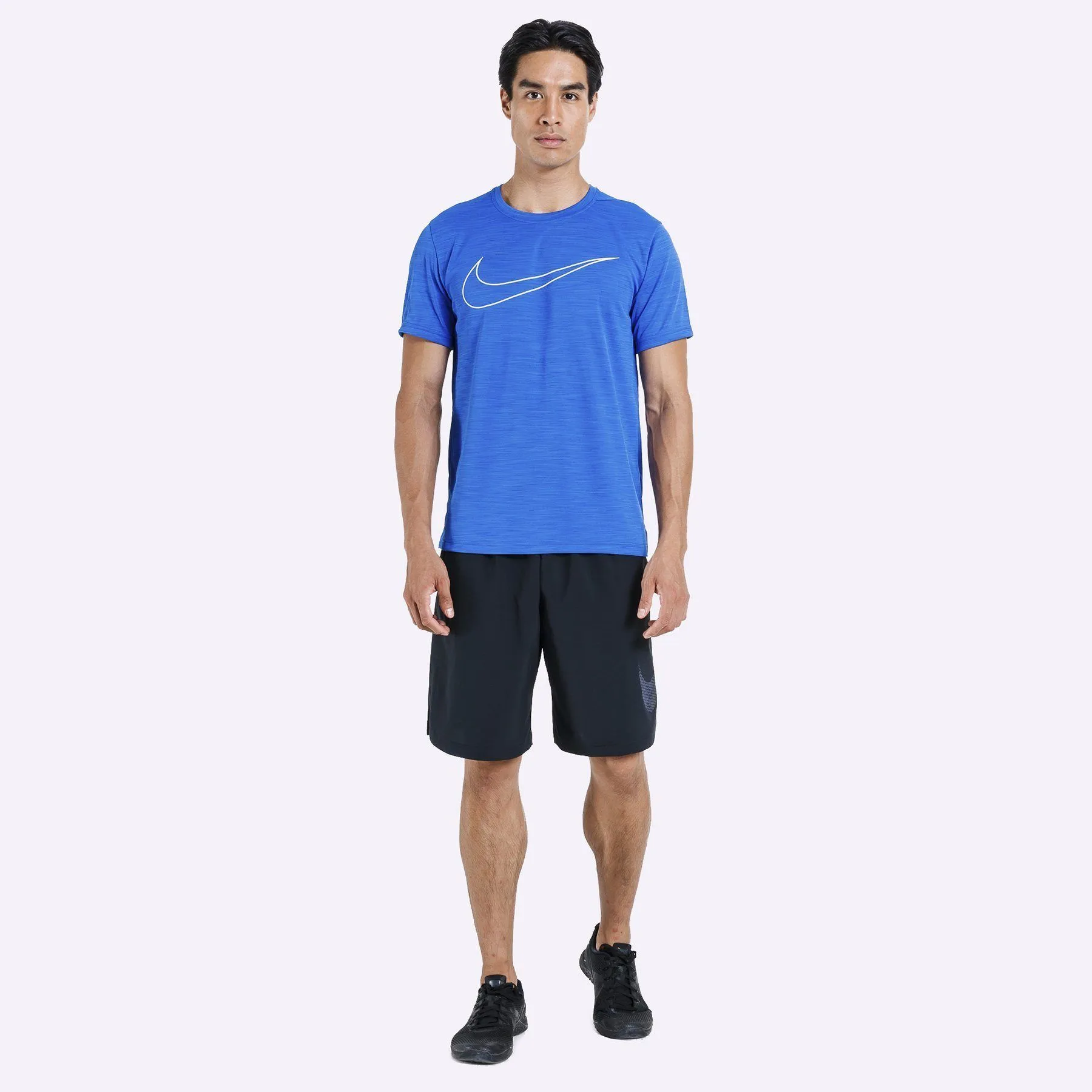 Nike - Superset Men's Short-Sleeve Training Top - Game Royal/White