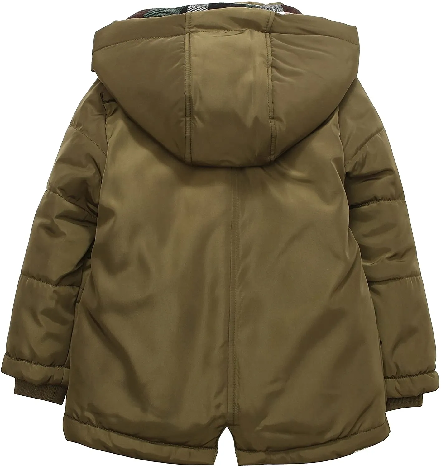 RH Boys' Down Coat Winter Puffer Jacket Removable Hood Warm Outdoor 1-5T RHN2331